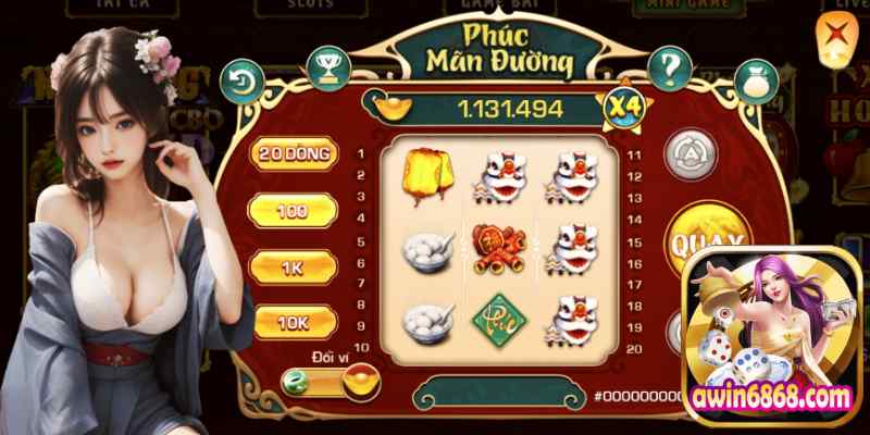 Awin68 Hướng Dẫn Chơi Game Phúc Mãn Đường Siêu Hot